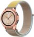 Strap-it Bracelet intelligent en nylon - Convient pour Samsung Galaxy Watch 42mm - Camel