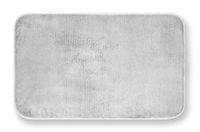 GEMITEX Merino Tapijt 50 x 80 Blauw Ultra Absorbent, Polyester, Licht Grijs