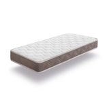 Kuo Baby Mowgli matras voor kinderbed, veermatras met kokosvezel, natuurlijk, hygiënisch en ademend, 117 x 57 cm