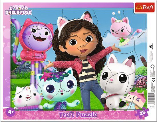 Trefl Gabby's Poppenhuis Meet Gabby Legpuzzel - 25 stukjes - Vanaf 3 jaar