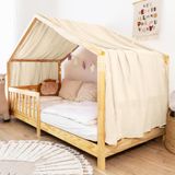 lilimaus Bedhemel Huisbed [100% Musselin Katoen] Baldakijn Kinderbed