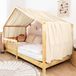 lilimaus Bedhemel Huisbed [100% Musselin Katoen] Baldakijn Kinderbed