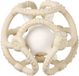 Nattou SILICONE Set Ballen - 9 cm - Klei/Wit