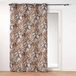 Douceur d'intérieur Cabana Camel Printed Polyester Eyelet Curtain (140 x 280 cm)