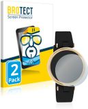 BROTECT - Screenprotector voor Oozoo Smartwatches Q0040 2/3/4/5/6/7/8/10/11 - Folie Beschermfolie transparant 2 Stuks