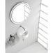 Wiesbaden Lara - Lavabo sans trou de robinetterie - 30x25x12cm - Céramique Blanc Brillant