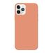 Fresnour iPhone 11 Pro 5,8-inch case, bumper cover, transparant, krasbestendige achterkant (Begonia Color)