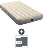 Intex Luchtbed - 1-Persoons - 99 x 191 x 25 cm - Beige