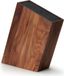 CONTINENTA Bloc de mesure, modèle 'm', flexible, noyer, 28,5x8x20 cm