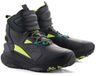 Alpinestars Speedstreet Zwart Lime Blauw Ocean Motorschoenen - Laars