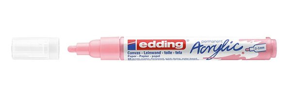 Edding 5300 acrylic marker fine permanente marker Roze 1 stuk(s)