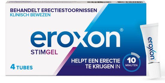EROXON Erectie Gel voor Mannen - 4 Tubes - 3200 mg - Stimulerende Gel