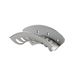 Riegler SH 03 Slanghouder, aluminium, ongelakt, groot