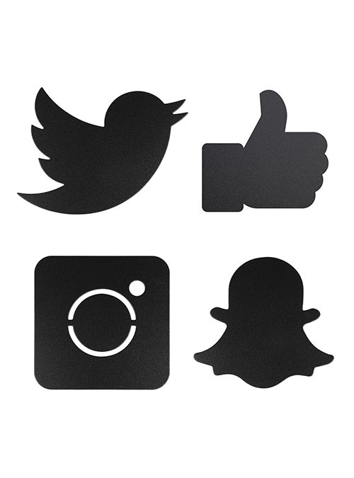 Securit FB-SM4 - Schoolbord - Zwart