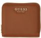 GUESS Coleen SLG Zip Around Wallet Caramel bruine