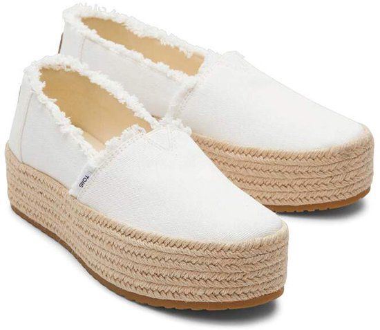 TOMS VALENCIA - Instappers - Wit/beige - Maat 39