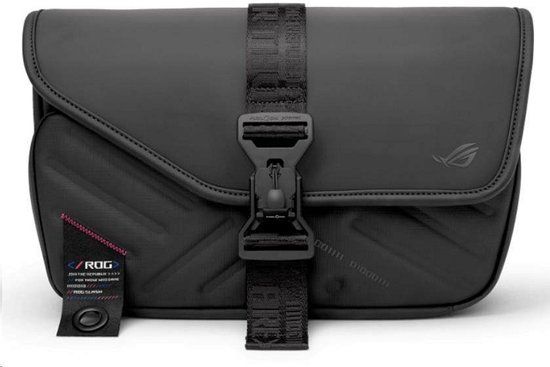 ASUS BC3004 ROG SLASH SLING BAG 4.0 Documententas PU leer, Polyester Zwart