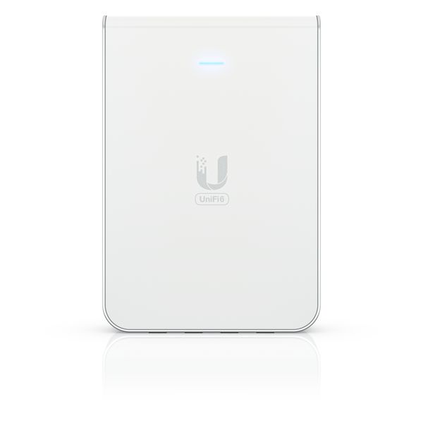 Ubiquiti UniFi U6 In-Wall - WiFi 6 Access Point - Dual-Band - 5400 Mbps - White