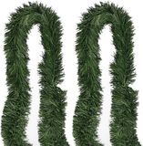 Bellatio Decorations Humbert Und Brandt Gmbh Dennenslinger - 2x - groen - 5 meter - kunststof