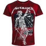 Metallica T-shirt - EMP Signature Collection - S tot 3XL - voor Mannen - donkerrood
