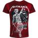 Metallica T-shirt - EMP Signature Collection - S tot 3XL - voor Mannen - donkerrood