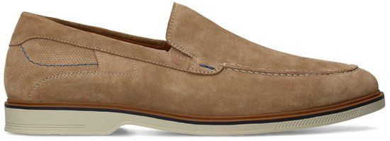 No Stress Heren Beige suède loafers Maat 40