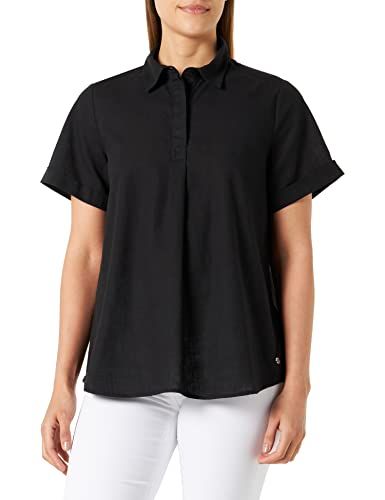 bugatti Dames W6069-30034 blouse, donkergrijs-280