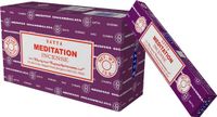Satya Wierook Satya Meditation - doos met 12 pakjes van 15 gram