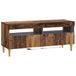 vidaXL LED tv-meubel ARNHEM 100 x 35 x 43 cm Oud hout Bewerkt hout