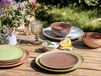 CreaTable, 22239, Serie CANVAS Mediterran, serviesset voor 4 personen, 16-delig