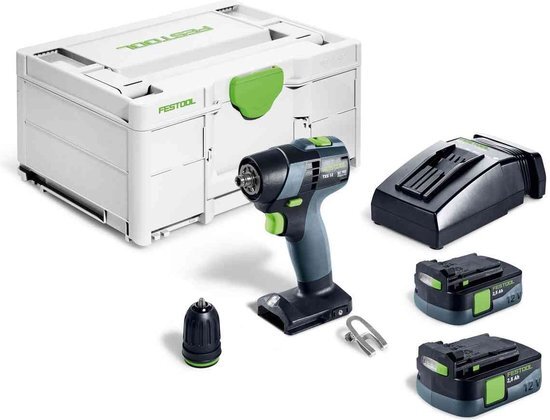 Festool TXS 12 2,5-Plus Accu Schroefboormachine 12V 2.5Ah in Systainer - 576873