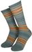 Santa Cruz Classic Strip Stripe Chaussettes Vert EU 42-45 Homme