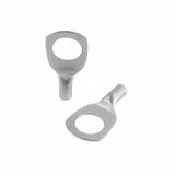 SeKi 25 x buiskabelschoenen 2,5 mm² gat Ø M8 niet-geïsoleerde kabelschoen van vertind koper - kabelconnector voor accukabels, verdeelkasten, auto