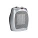 Amazon Basics Keramische Kachel, 1500 W, met regelbare thermostaat, zilver