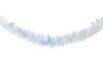 Decoris guirlande lametta XL étoile 10x270cm iris