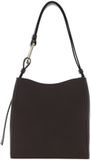 FURLA Nuvola Mini Bucket Bag Schoudertas Leer Mogano Donkerbruin