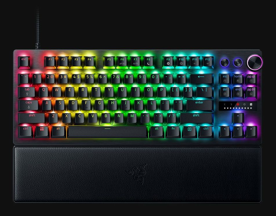 Razer Huntsman V3 Pro Tenkeyless - Gaming Keyboard - QWERTY - Black