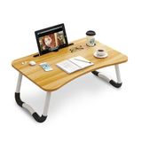 Wintem Klaptafel met bekerhouder, 60 x 40 cm, wit