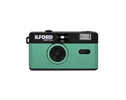 Ilford Sprite 35-II Compact Film Camera - Black & Green