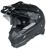 protectWEAR - Crosshelm Enduro motorhelm met geïntegreerde zonneklep en vizier THH-TX28-S
