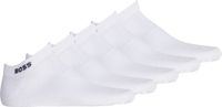 BOSS Heren 5P sneakersokken basic wit