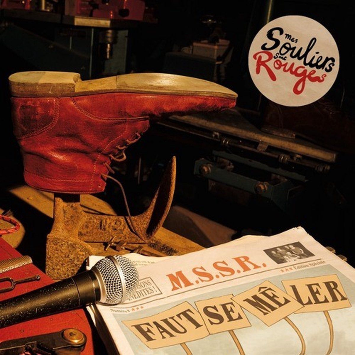 OUTHERE Mes Souliers Sont Rouges - Faut Se Mêler (LP)