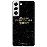 ERT GROUP mobiel telefoonhoesje voor Samsung S22 origineel en officieel erkend Babaco patroon Judge me 002