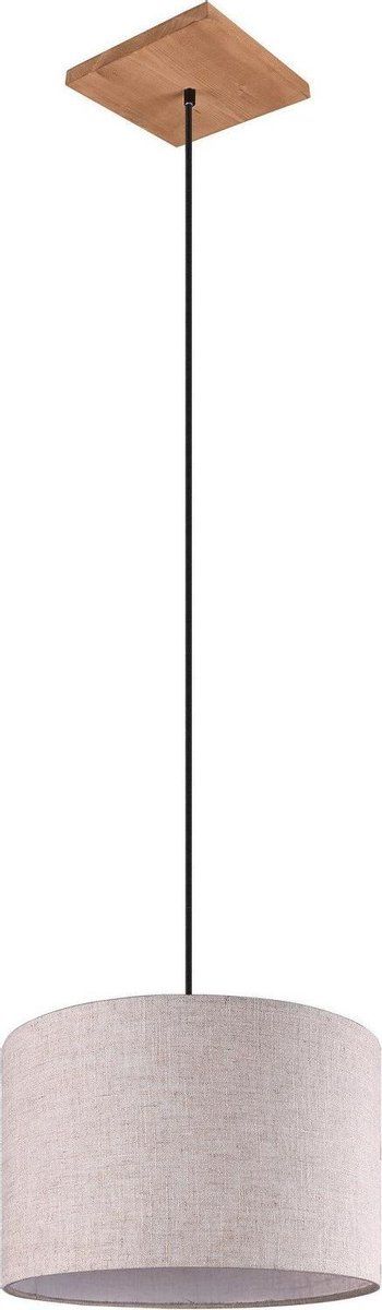 TRIO LEUCHTEN Hanglamp Elmau - Nikkel | Metaal | E27 | Vintage