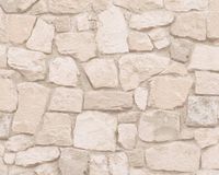 A.S. Création GROTE STENEN BEHANG - Beige Bruin Meerkleurig - Industrieel behang - AS Creation Il Decoro
