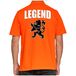 Bellatio Decorations Legend Holland supporter poloshirt - heren - oranje met leeuw - Nederland fan / EK / WK polo shirt / kleding XL