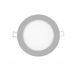 Zarivy Mini-LED-inbouwlamp, rond, 6 W, 4000 K, daglicht, elegant, verchroomd