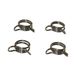 Thermique slangklemmen 8 mm set van 4