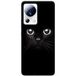Xiaomi Siliconen hoesje compatibel met Xiaomi 13 Lite Cat Eyes