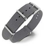 NATOS.com NATO Horlogeband G10 Military Nylon Strap - Grijs 22mm